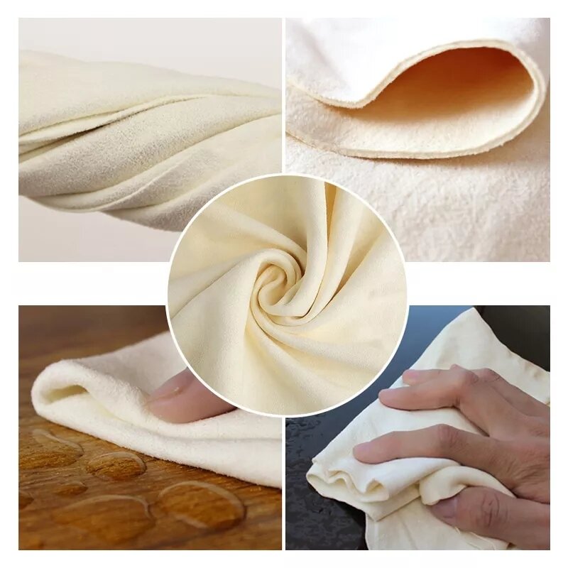 фото Салфетка из натуральной замши 30*60см.