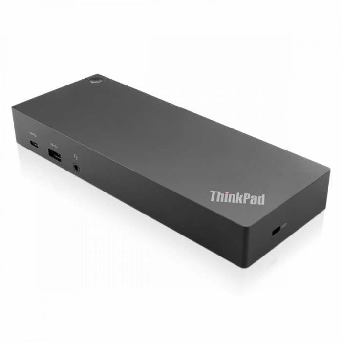 Док-станция Lenovo ThinkPad Hybrid USB-C with USB-A Dock for E14/E15/X390 Yoga/L14 G1/L15 G1/L13/L13 Yoga/T14 G1/T14s G1/T490/T490s/T495/T495s/P14s G1/P15s G1/P43s/P53/X13 G1/X13 Yoga G1&5/X1 Carbon G7&8/X390