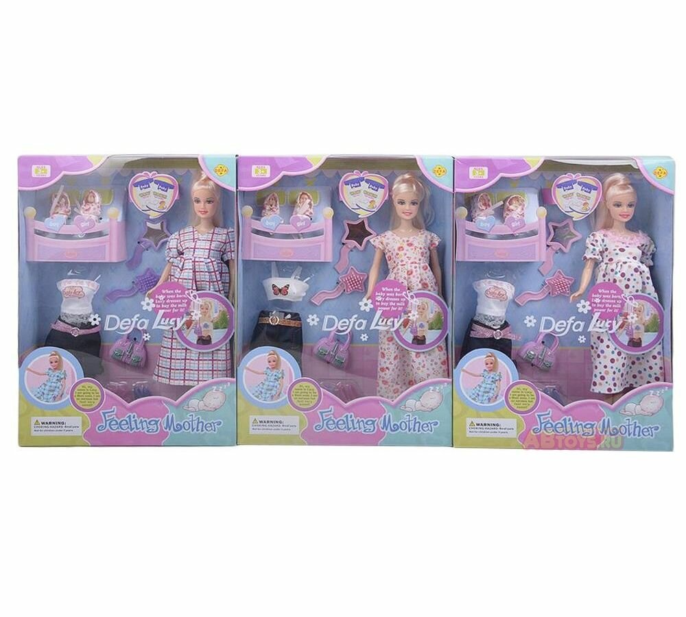 Кукла Defa с аксессуарами BOX (8009/Д19426-1) - фото №1