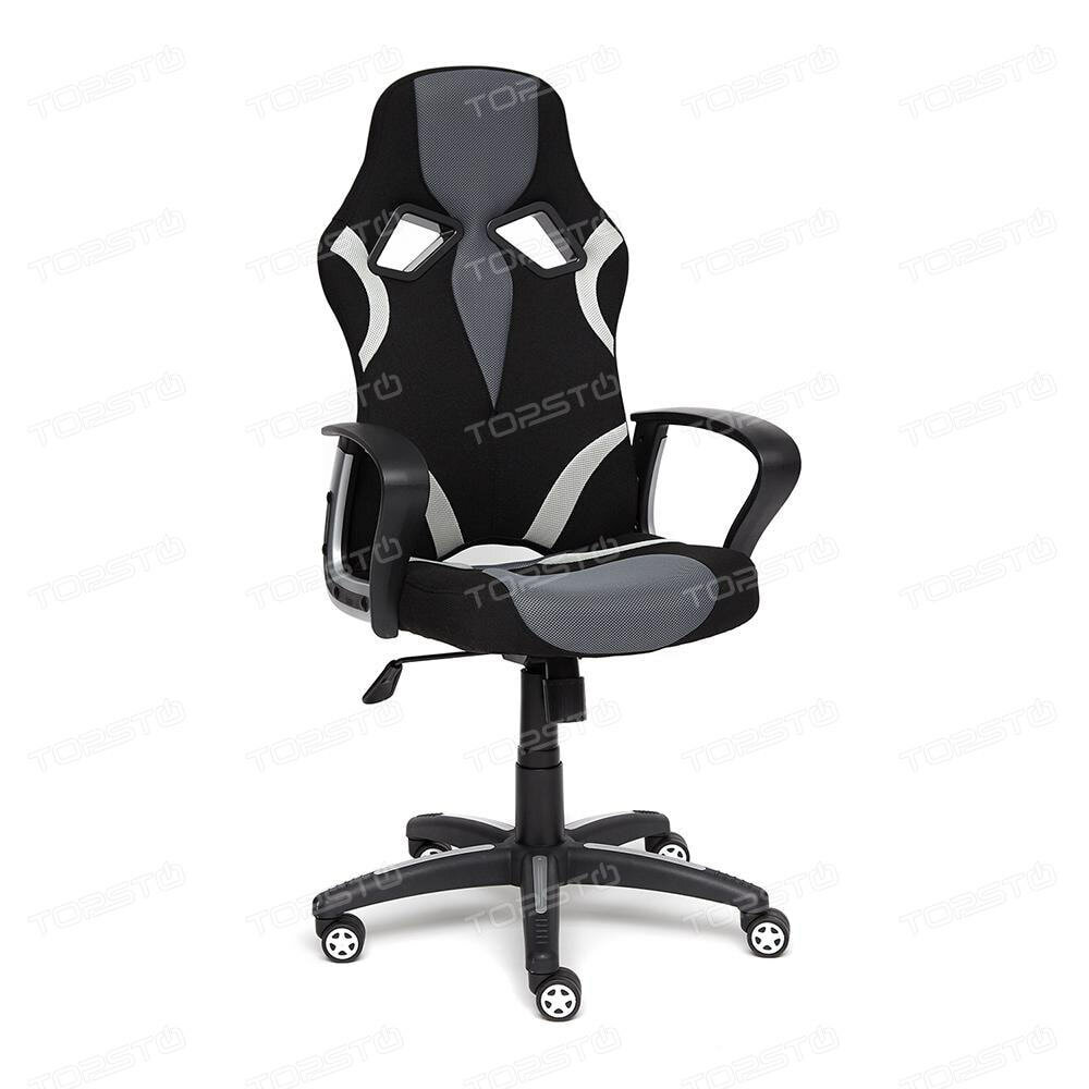 Компьютерное кресло Tetchair Runner кож.зам/ткань черный/серый 36-6/tw12/tw-22 11734