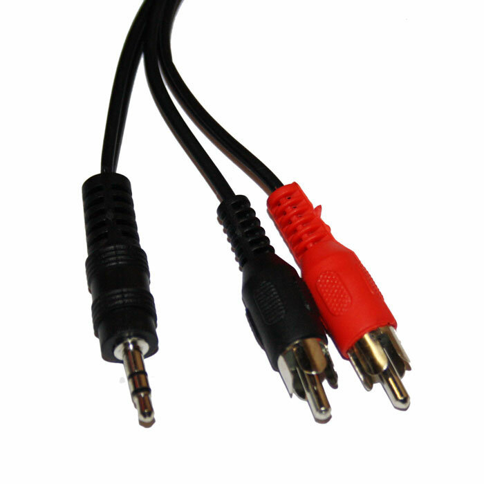 Кабель Audio MiniJack (3.5mm) - 2*RCA, 3.0m