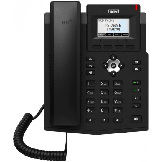 IP-телефон Fanvil X3SG Lite черный