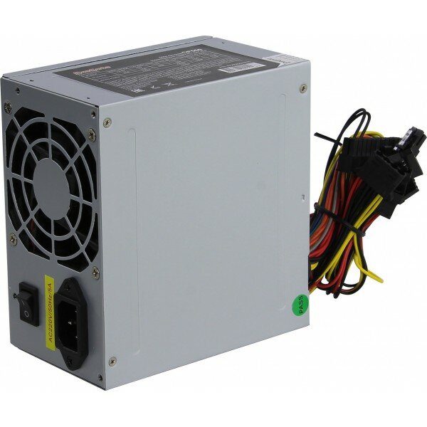 Блок питания 550W ExeGate CP550, ATX, SC, 8cm fan, 24p+4p, 3*SATA, 2*IDE, FDD