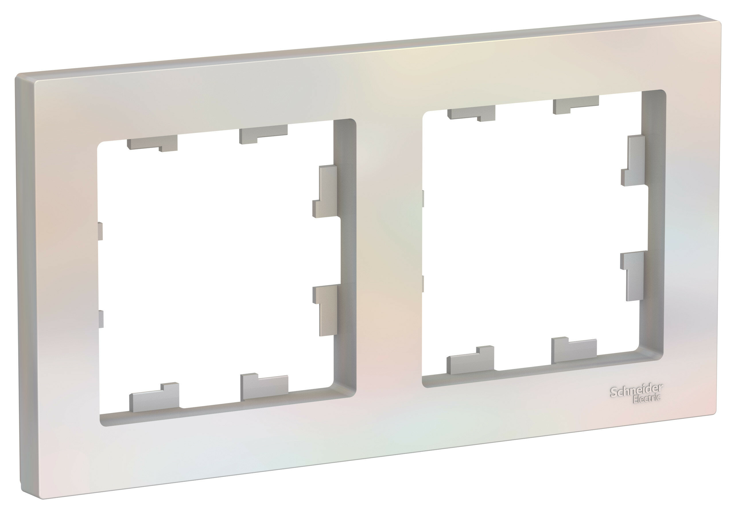 Рамка 2 м Atlas Design жемчуг Schneider Electric, ATN000402