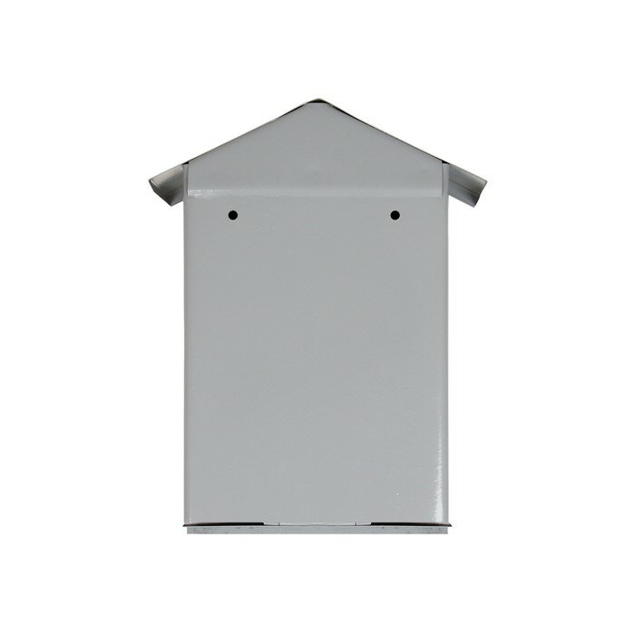Ящик почтовый с замком, вертикальный, «Домик», серый - фотография № 6