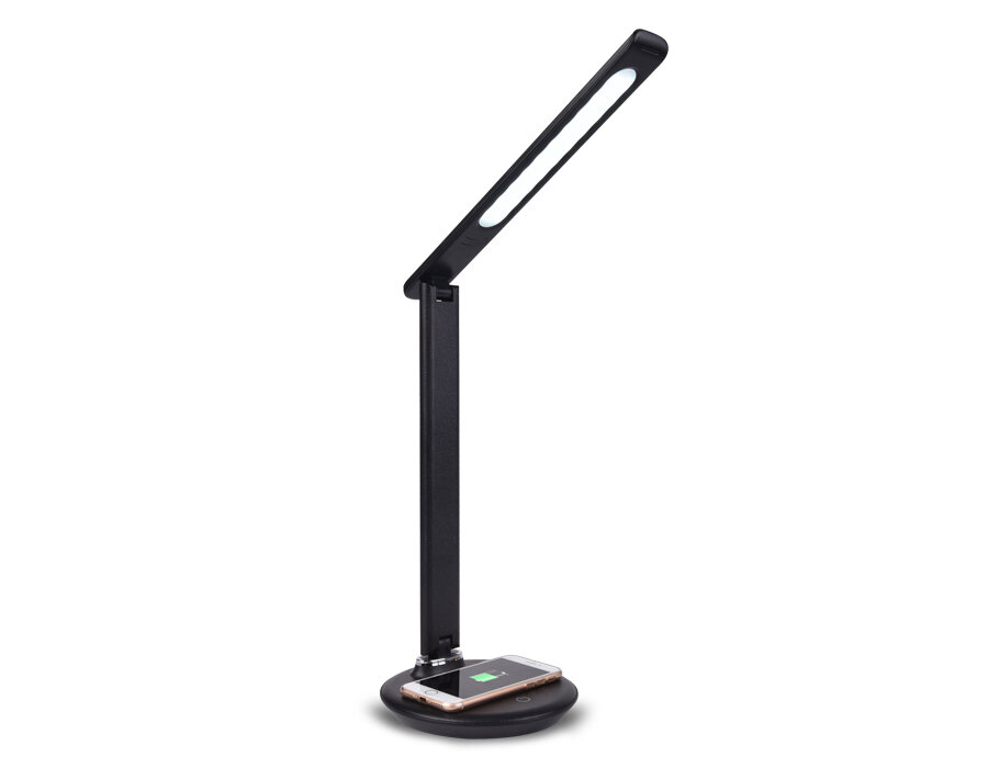 Офисная настольная лампа Ambrella Desk DE521, LED, кол-во ламп:1шт., Черный