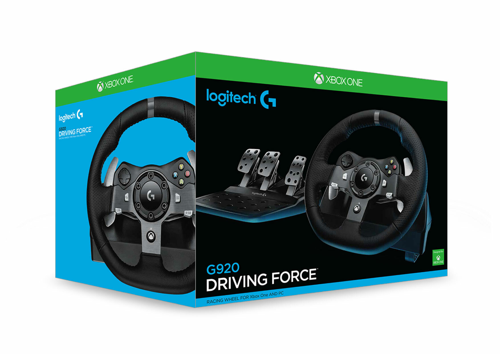 Руль Logitech G G920 Driving Force, черный