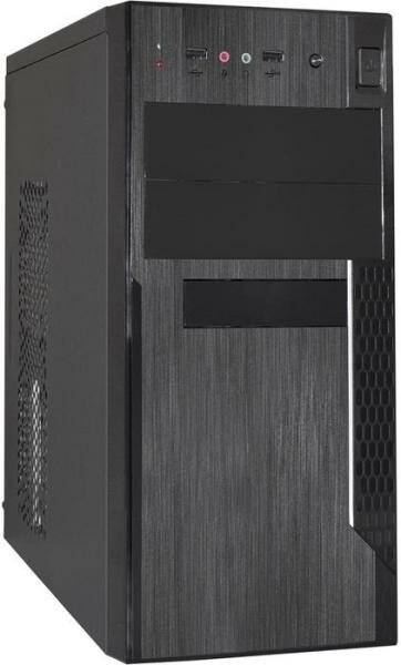 Корпус mATX Exegate MA-373X EX283242RUS minitower UN400 120mm 2*USB Audio black