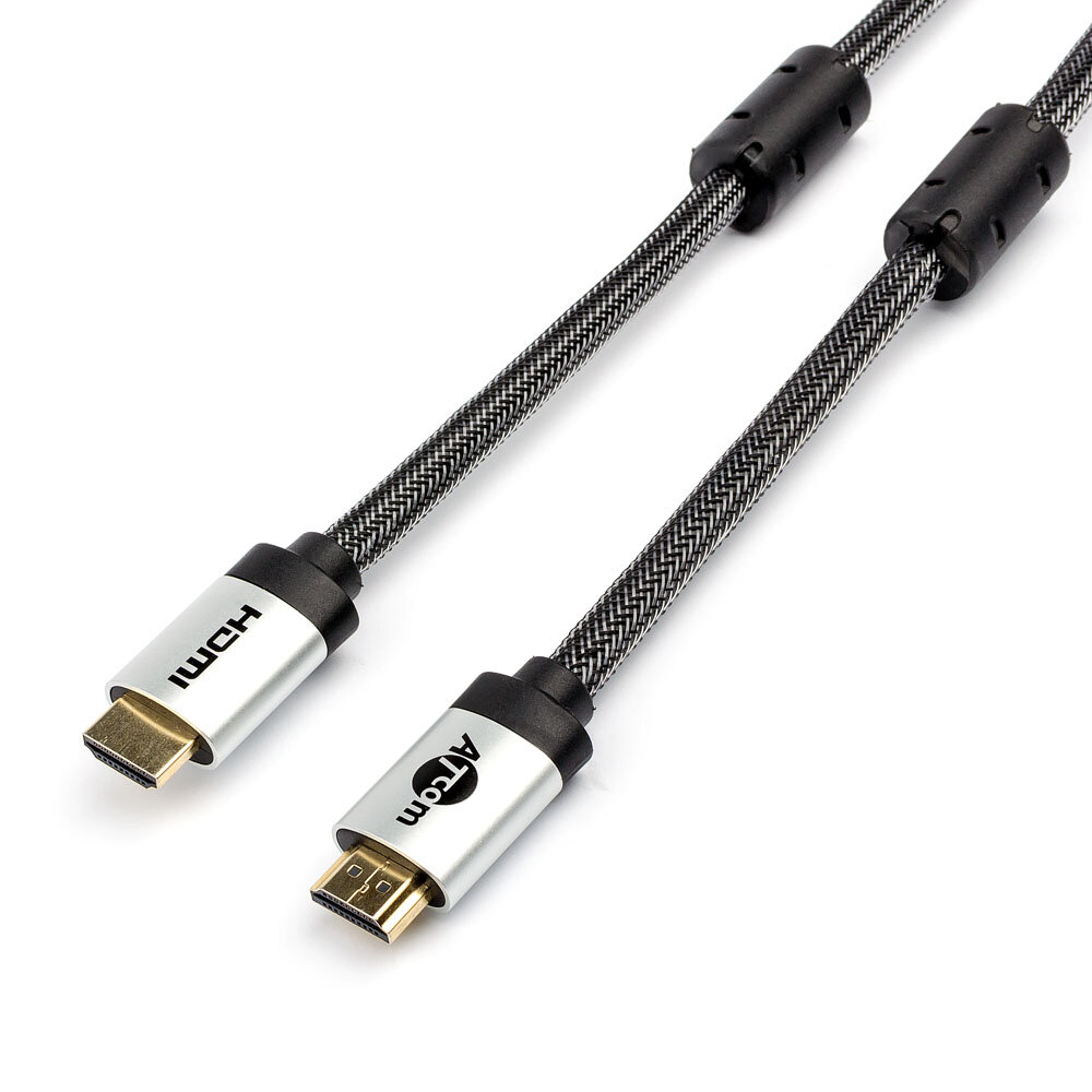 Atcom Кабель HDMI2.0 Atcom AT5265, позолоченные контакты, с ферритовыми кольцами (2.0м) (ret)