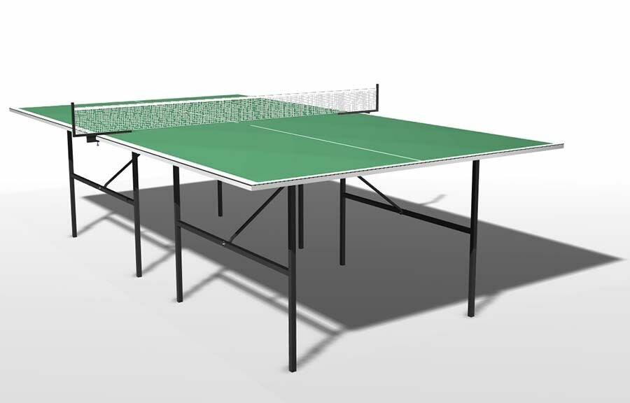 Wips Теннисный стол всепогодный Wips Outdoor Composite СТ-ВК (61070 зеленый)