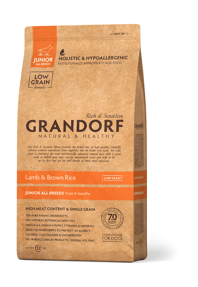 Grandorf Junior Lamb & Rice - Сухой корм для Юниоров все пород grand4 1 кг