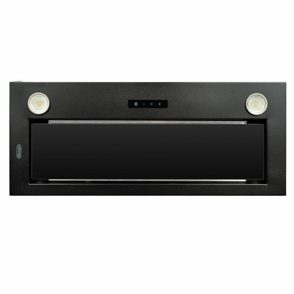 Кухонная вытяжка DeLonghi COSETTA 710 NB, 3 скорости, черный, 70 см - фотография № 3