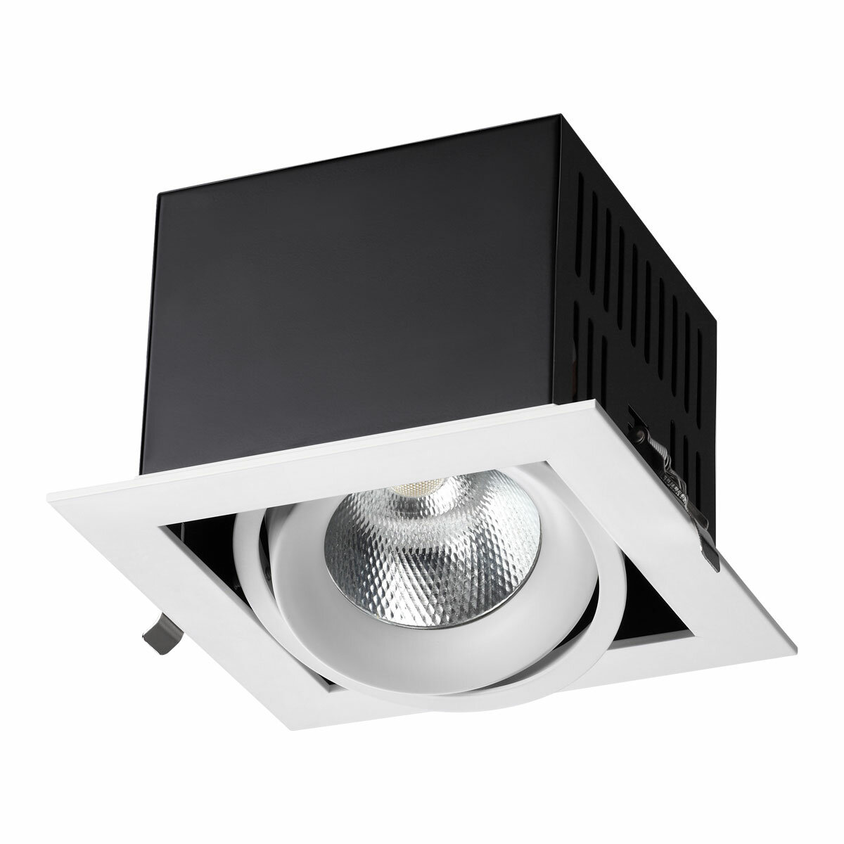 Встраиваемый светильник Novotech Gesso 358440, LED, 24Вт, кол-во ламп:1шт., Черный