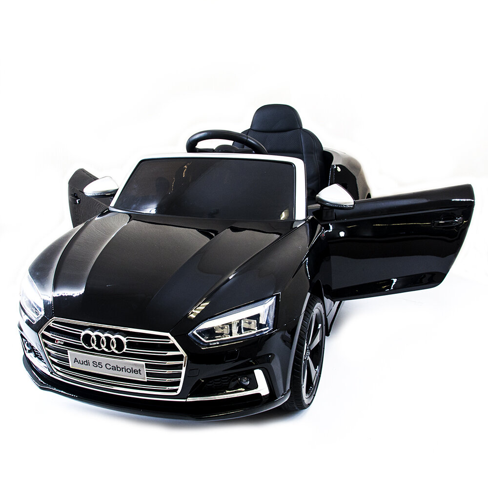 Легковые автомобили Harley Bella Детский электромобиль Audi S5 Cabriolet LUXURY 2.4G - Black - HL258-LUX-B