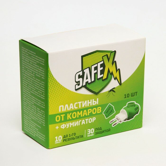 Комплект от комаров SAFEX( фумигатор+пластины), 1 шт. - фотография № 5