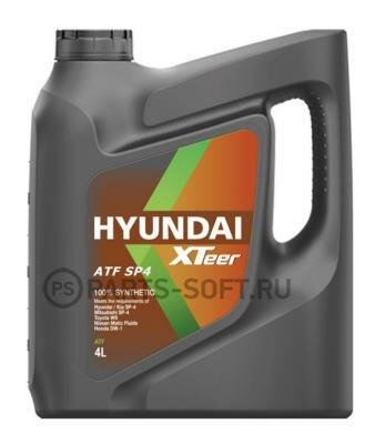 HYUNDAI-XTEER 1041017   Xteer ATF SP4 Hyundai/Kia SP-4 Mitsubishi SP-4 / Toyota WS Nissan Matic Fluids