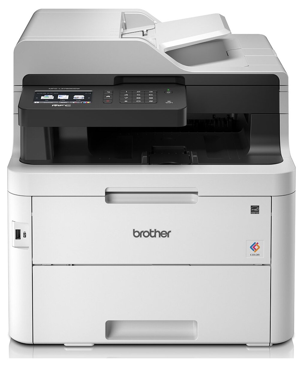 МФУ Brother MFC-L3750CDW MFCL3750CDWZW1 A4 Цветной/печать Светодиодная/разрешение печати 2400x600dpi/разрешение сканирования 1200x2400dpi