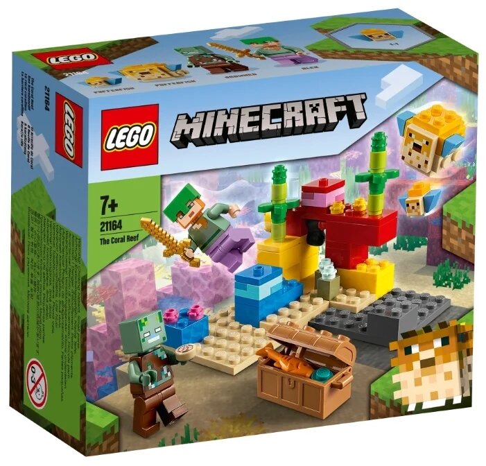 Lego Конструктор LEGO Minecraft 21164 Коралловый риф
