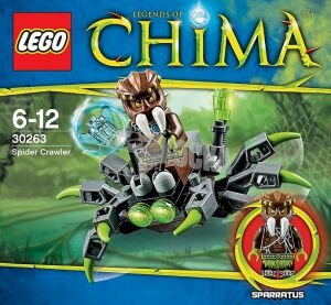 Lego 30263 Legends of Chima Паукоход Спарратуса Spider Crawler