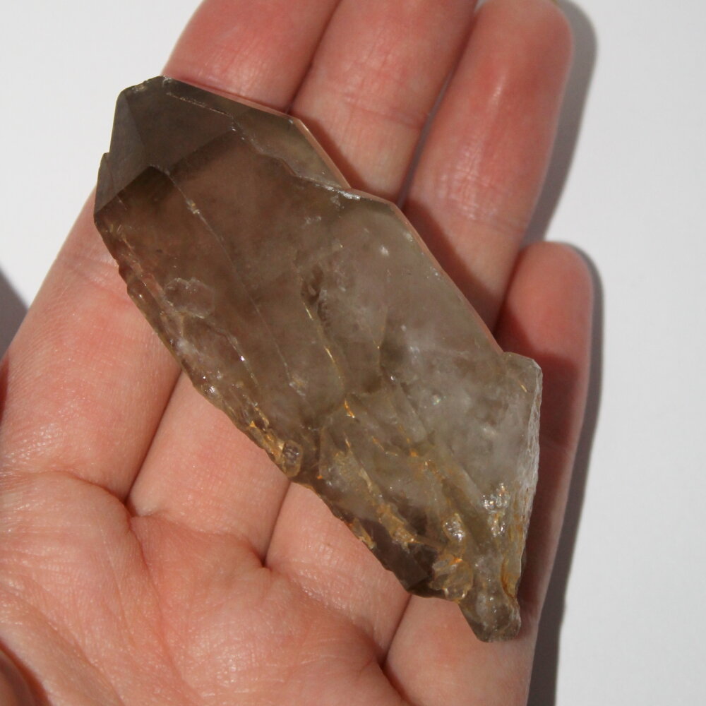 Кристалл дымчатого кварца, коллекционный образец "True Stones" - фотография № 5