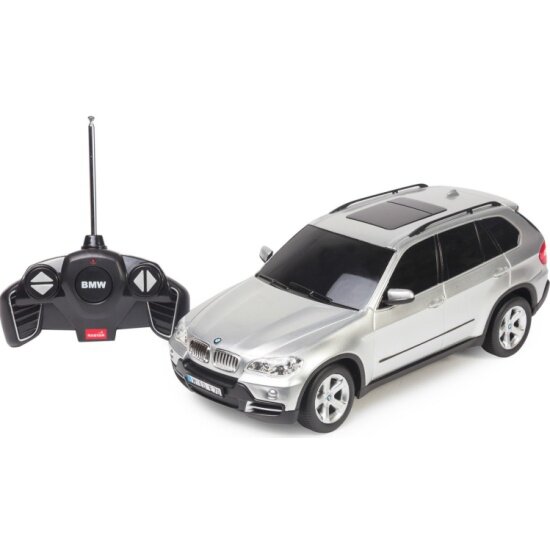 Машина на радиоуправлении RASTAR 23100 BMW X5, 1:18 серебро