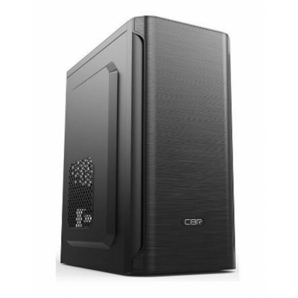 Корпус CBR PCC-MATX-MX10-WPSU mATX Minitower MX10. без БП. 2*USB 2.0. HD Audio+Mic. Black