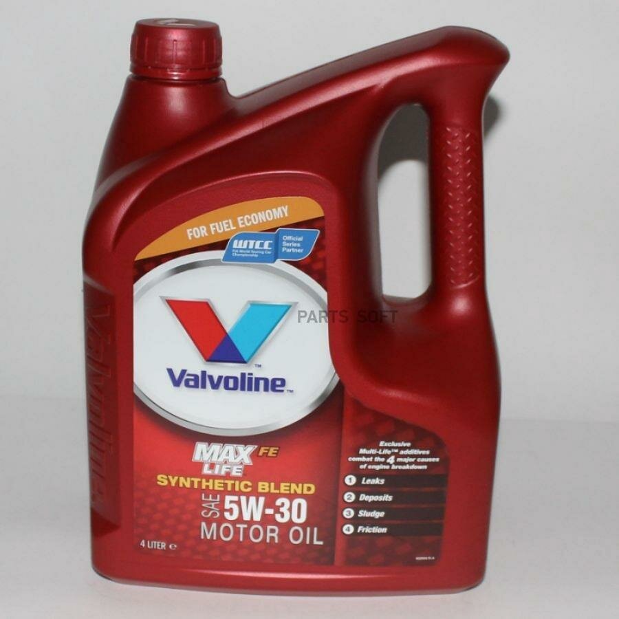 Масло моторное VALVOLINE Maxlife 5W-30 4л. VALVOLINE / арт. 872370 - (1 шт)