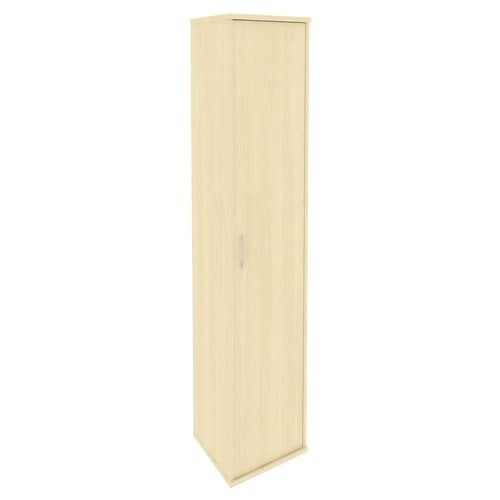 Шкаф для документов высокий узкий правый (1 высокая дверь ЛДСП) RIVA А.СУ-1.9Пр Клен 404х365х1980