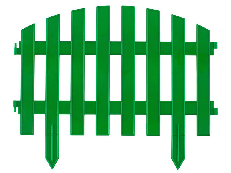 Забор декоративный Palisad Винтаж 28x300cm Green 65012