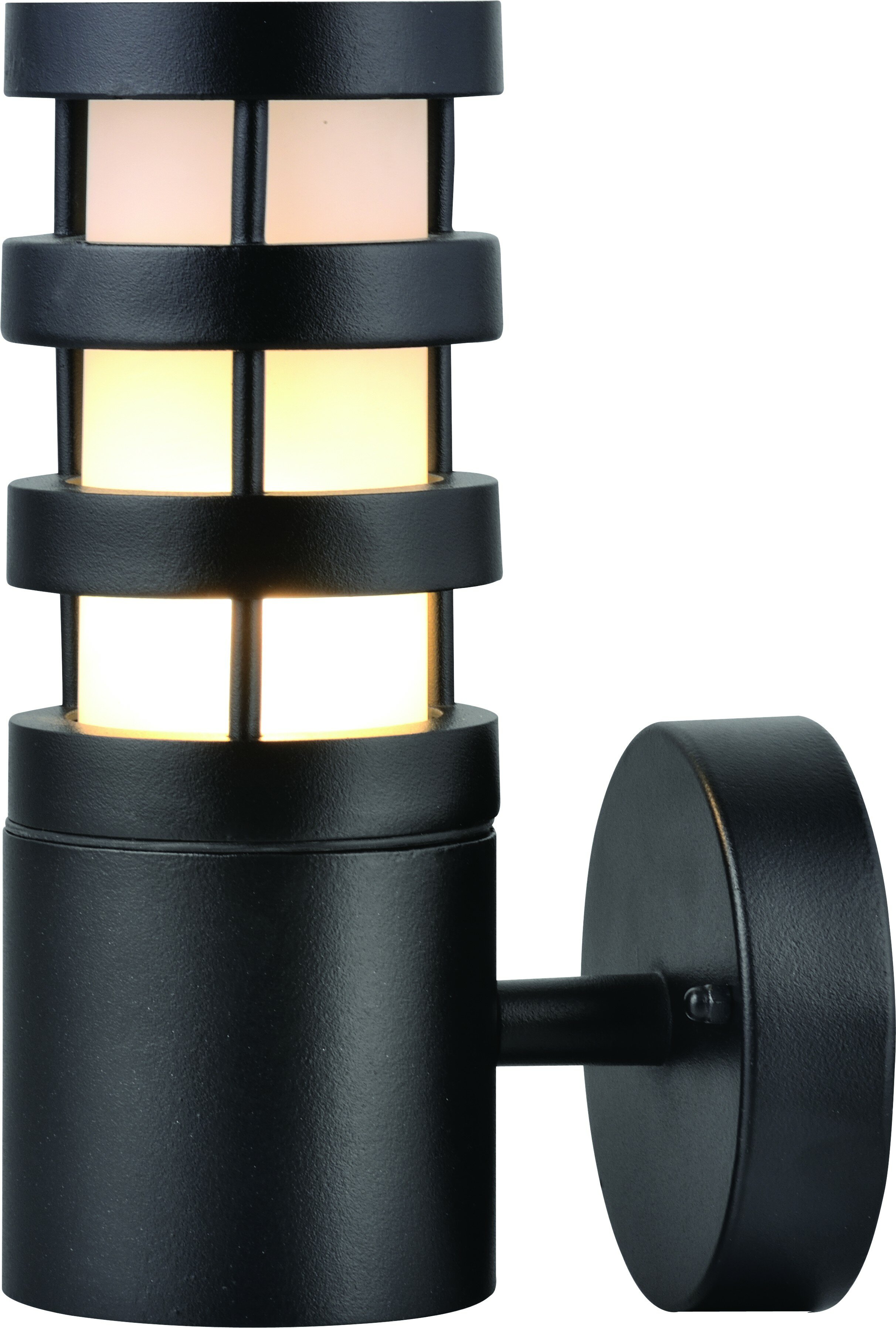 Уличный настенный светильник Arte Lamp PORTICO A8371AL-1BK, Черный, E27