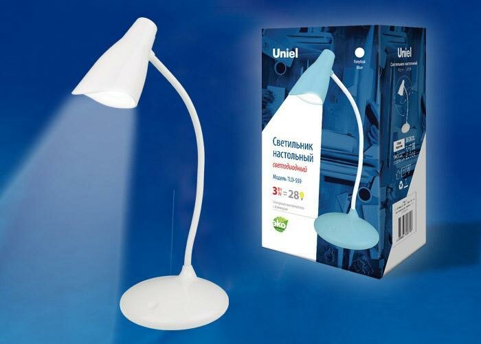 Uniel Настольная лампа (UL-00004141) Uniel TLD-559 Ivory/LED/280Lm/5000K/Dimmer
