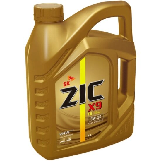 Моторное масло Zic X9 FE 5W-30 синтетическое 4 л