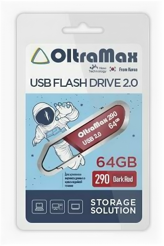 Модуль памяти Oltramax OM-64GB-290-Dark Red