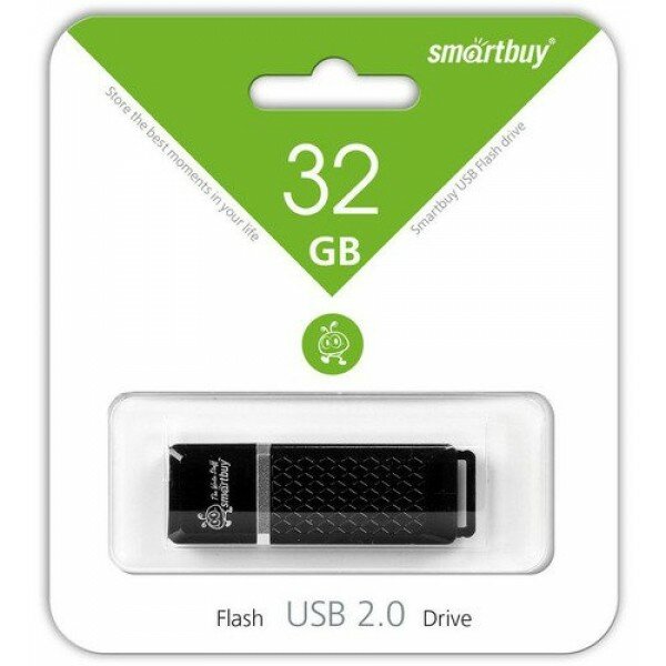 32Gb - SmartBuy Quartz Series Black SB32GBQZ-K