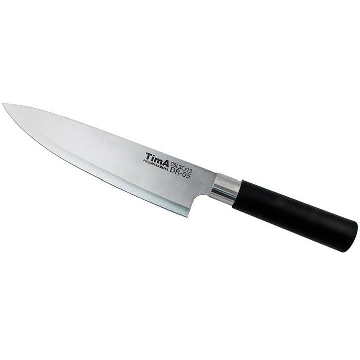 Нож кухонный поварской Шеф 20,3 см Tima "Dragon" DR-05
