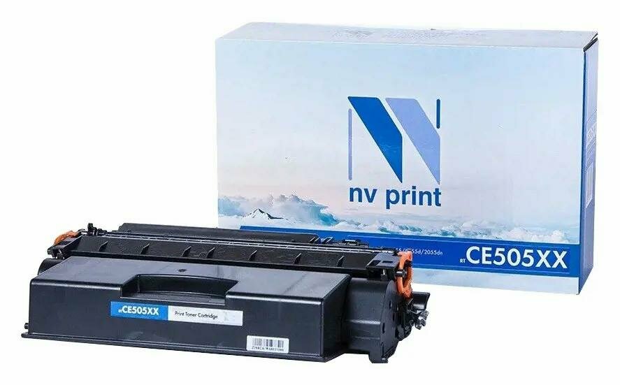 Картридж лазерный NV-Print CE505XX черный