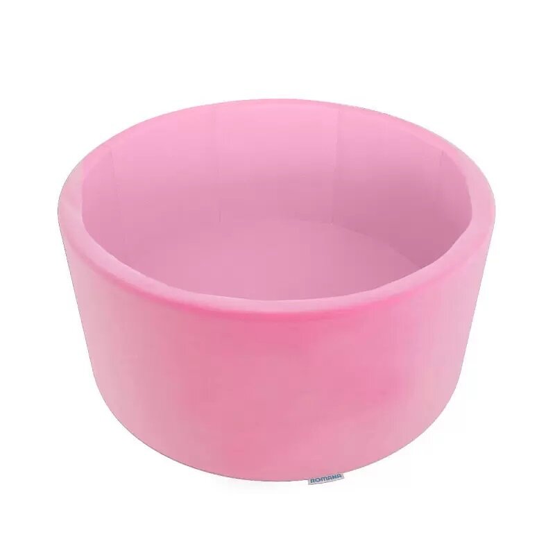 Детский сухой бассейн Romana Airpool Easy, розовый, 70х33 см, без шариков