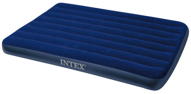 Надувной матрас Intex Classic Downy Airbed Fiber-Tech 137х191х25 64758