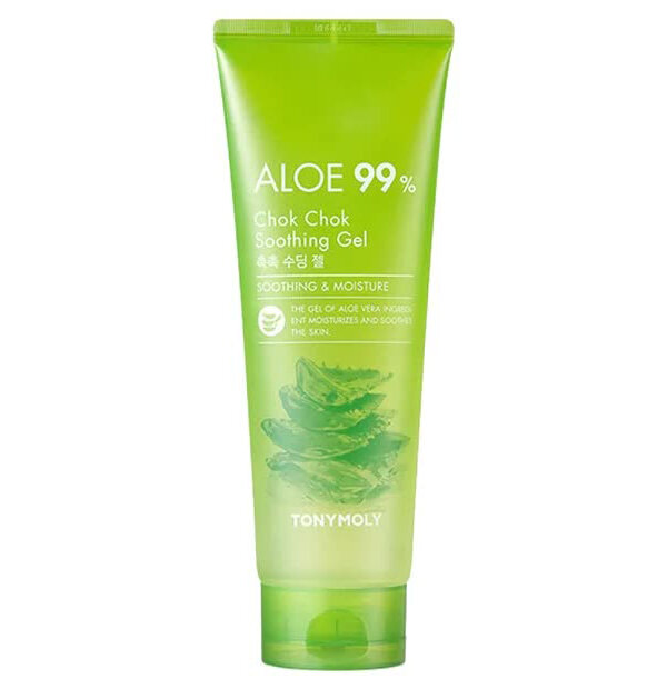 TONYMOLY Увлажняющий гель с экстрактом алоэ вера ALOE 99% Chok Chok Soothing Gel, 250мл