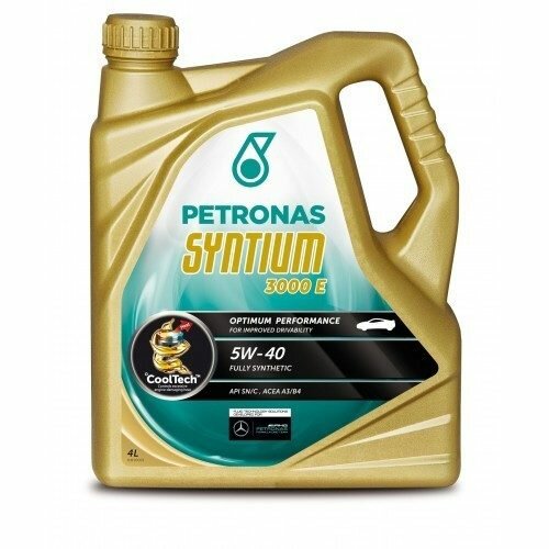 Моторное масло Petronas Syntium 3000 E 5W40 4л (18054019)