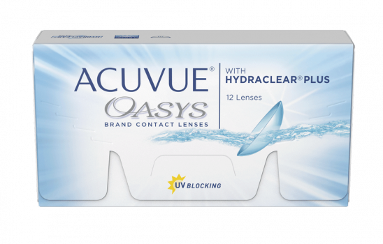 ACUVUE OASYS WITH HYDRACLEAR PLUS   (-4,75 /8,4/14,2) 12