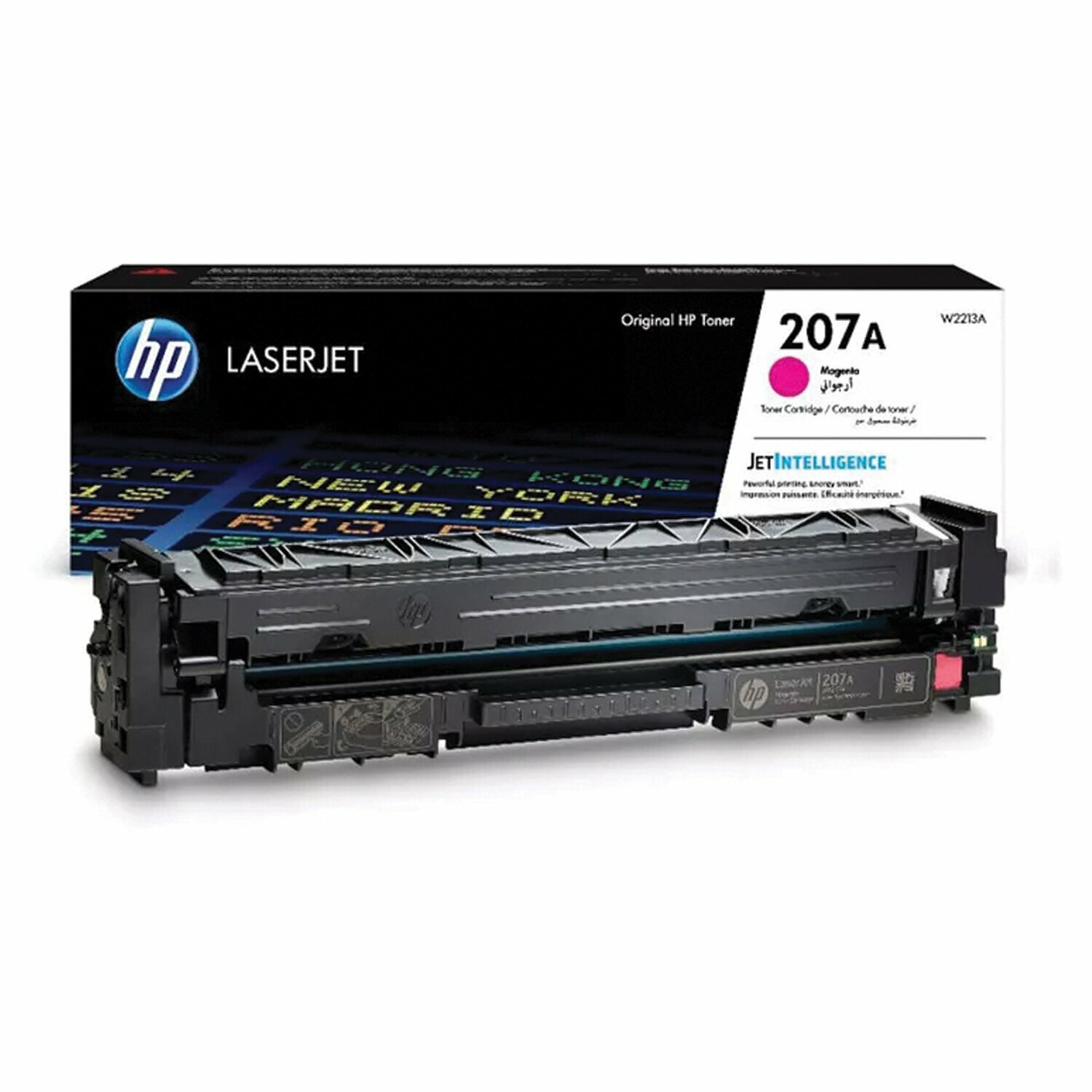 Картридж лазерный HP (W2213A) 207A для HP Color LJ M282/M283/M255, пурпурный, оригинальный, ресурс 1250 страни