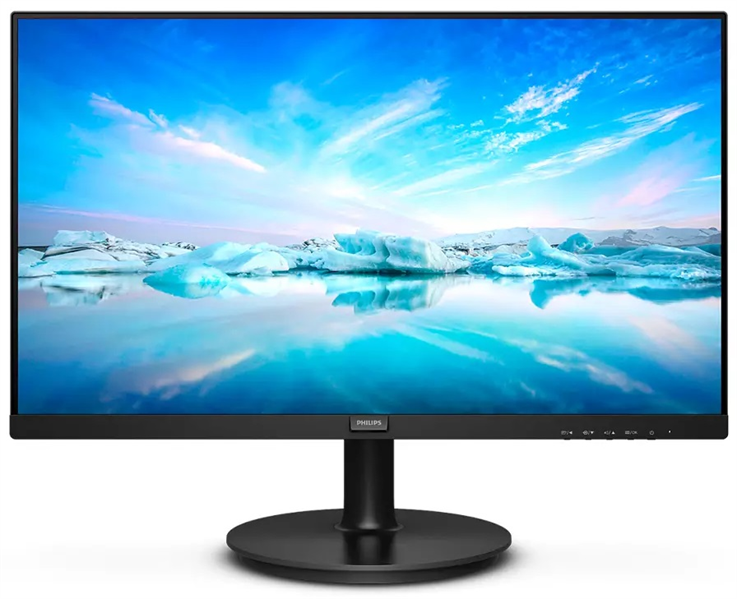 Монитор 23,8" Philips 242V8LA 1920x1080 75Гц VA LED 16:9 4ms D-Sub HDMI DP Mega Infinity DCR 3000:1 178/178 250cd Tilt Speakers