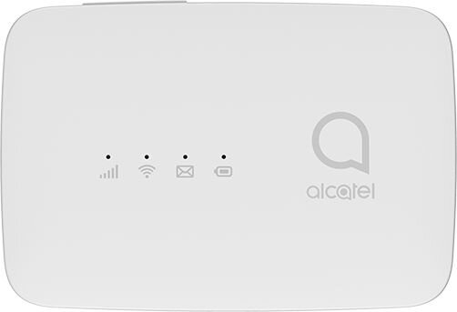 Модем 3G4G Alcatel Link Zone MW45V USB Wi-Fi Firewall Router внешний белый - фотография № 1