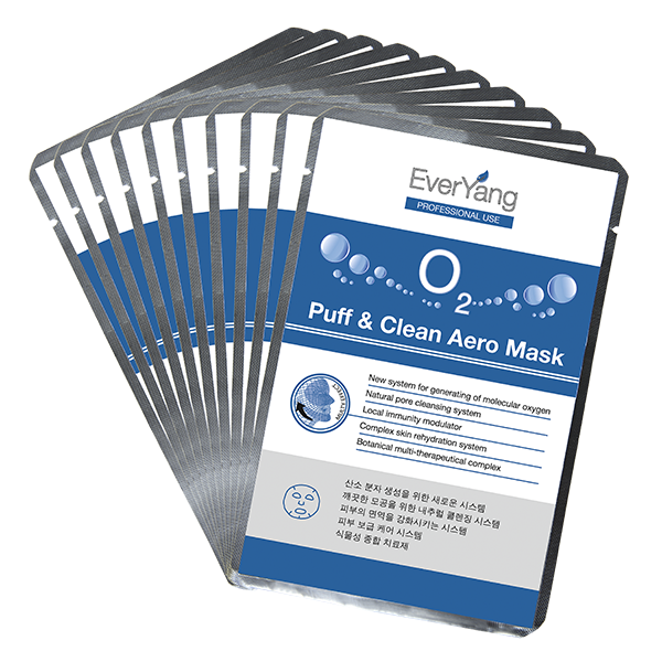  -     O2 Puff Clean Aero Mask EVER YANG, 10 