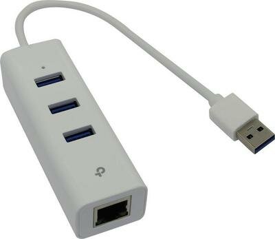 Tp-link (ue330) USB3.0 to Gigabit Ethernet Adapter (1000Mbps) + 3-Port USB3.0 Hub