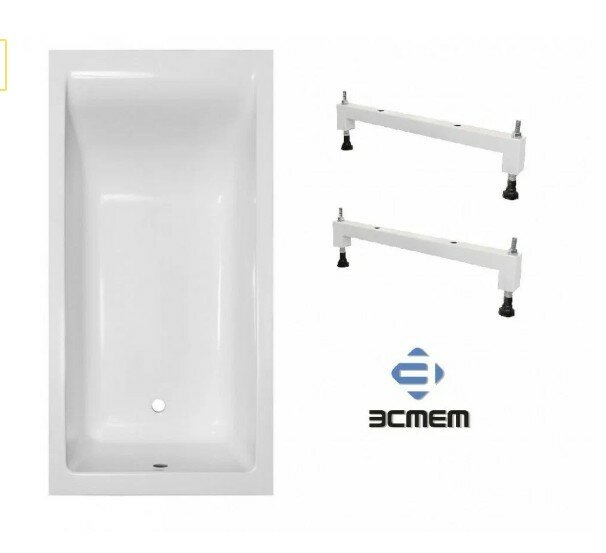 Эстет Ванна Эстет Дельта 170x80 из искусственного камня