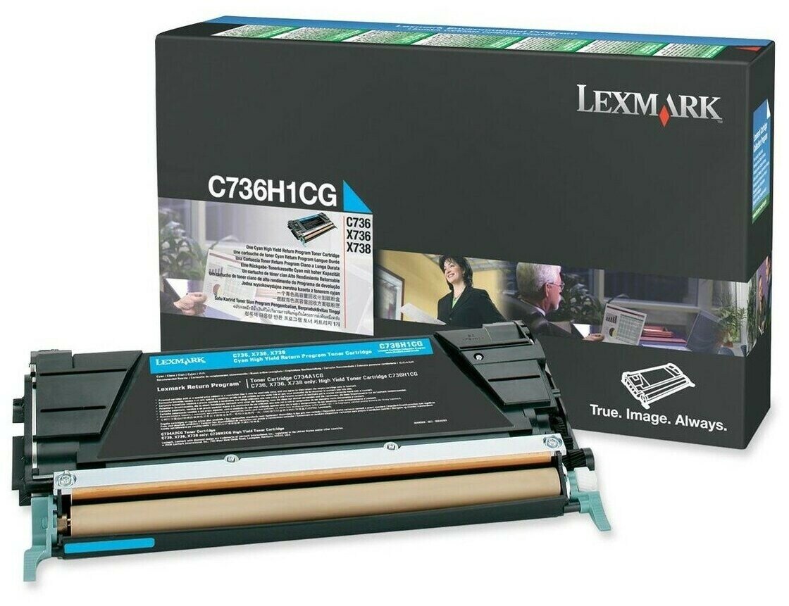 Картридж Lexmark C736H1CG Cyan