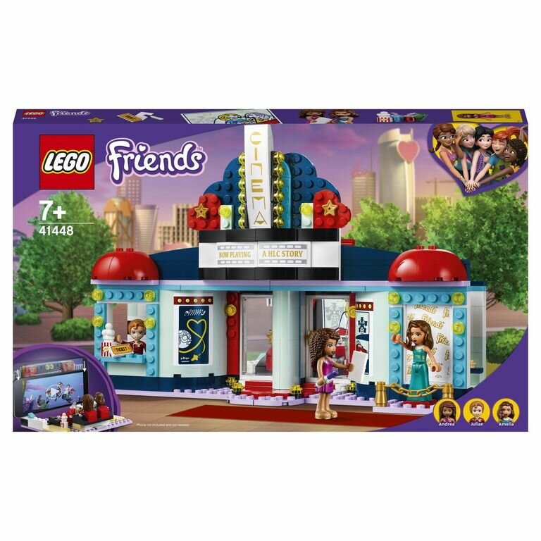 LEGO Friends Конструктор Кинотеатр Хартлейк-Сити, 41448