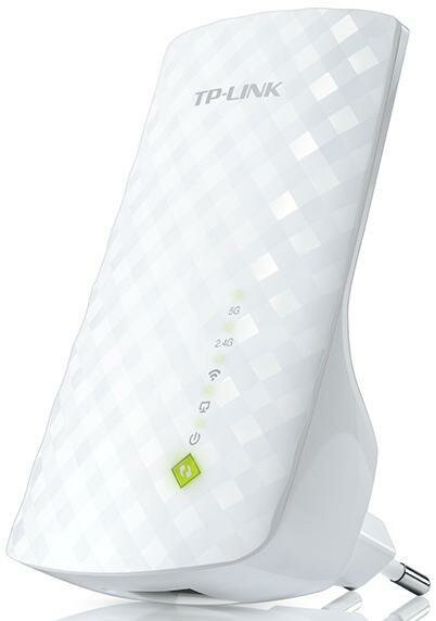 Ретранслятор TP-LINK RE200 AC750 802.11aс 733Mbps 5 ГГц 2.4 ГГц 1xLAN белый